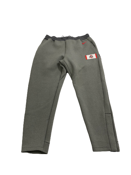 Justin Fields Ohio State Football Player-Exclusive Sweatpants with Magnetic Bottoms (Size XL)