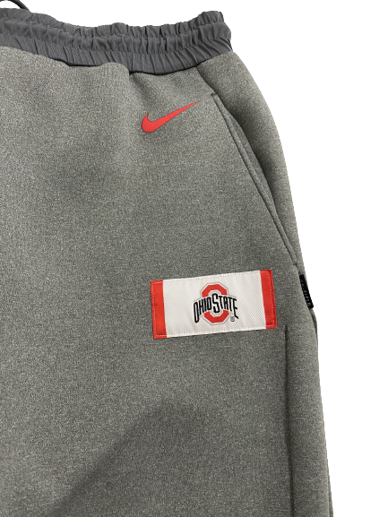 Justin Fields Ohio State Football Player-Exclusive Sweatpants with Magnetic Bottoms (Size XL)