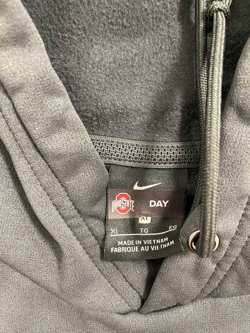 Coach Day Ohio State Football Hoodie With Label (Received from Justin Fields)(Size XL)