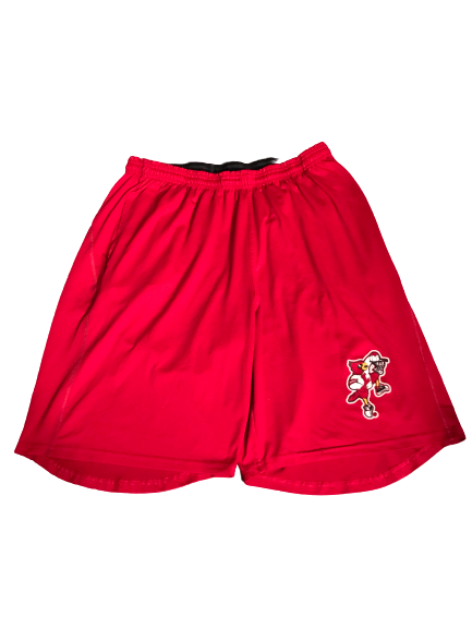 Jordan Nwora Louisville Workout Shorts (Size XL)