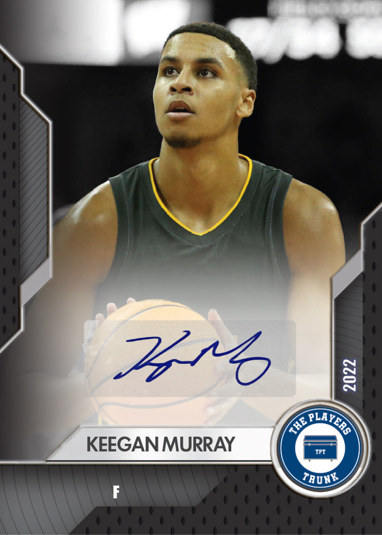 Keegan Murray SIGNED 1st Edition 2022 Trading Card *RARE* Color Match (