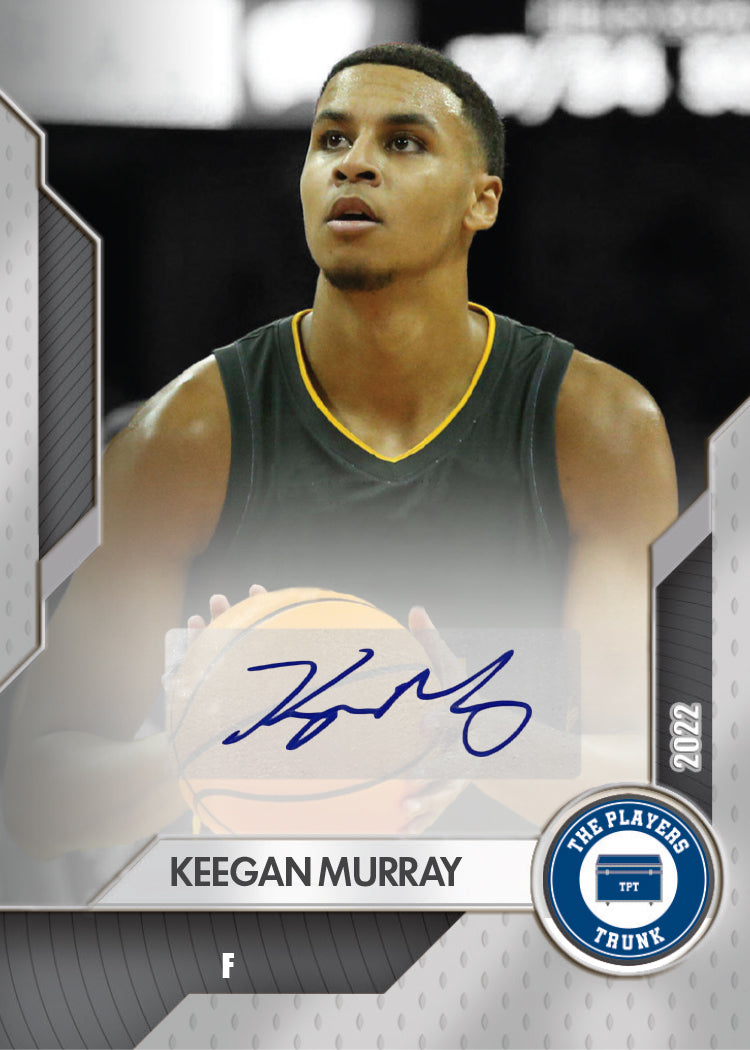 Keegan Murray SIGNED Limited Silver Variation 1st Edition 2022 Trading Card (