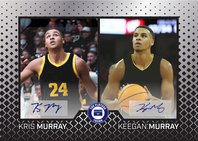 Keegan Murray & Kris Murray Dual SIGNED Limited Silver Variation 1st Edition 2022 Trading Card (