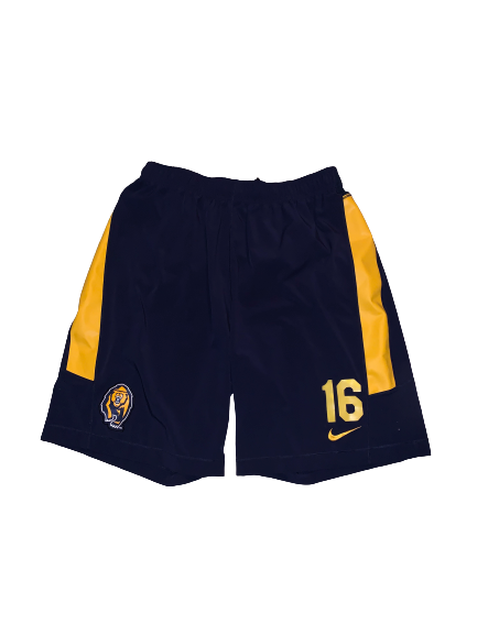 Jared Goff California Football Player Exclusive Shorts - Given to Jake Ashton (Size L)