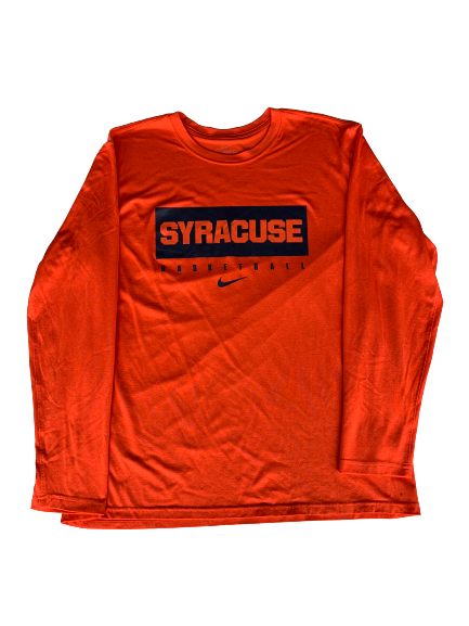 Elijah Hughes Syracuse Basketball Long Sleeve Shirt