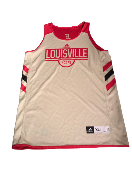 Jordan Nwora Louisville Gold & Red Special Edition Basketball Practice Jersey (Size XL)