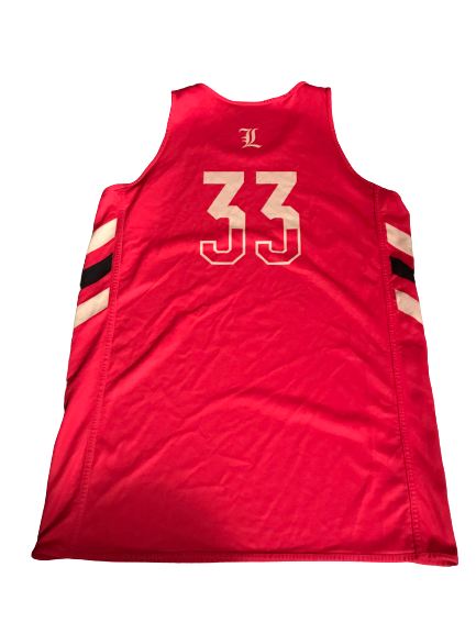 Jordan Nwora Louisville Gold & Red Special Edition Basketball Practice Jersey (Size XL)
