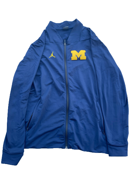 Tarik Black Michigan Football Team Issued Travel Jacket (Size XL)