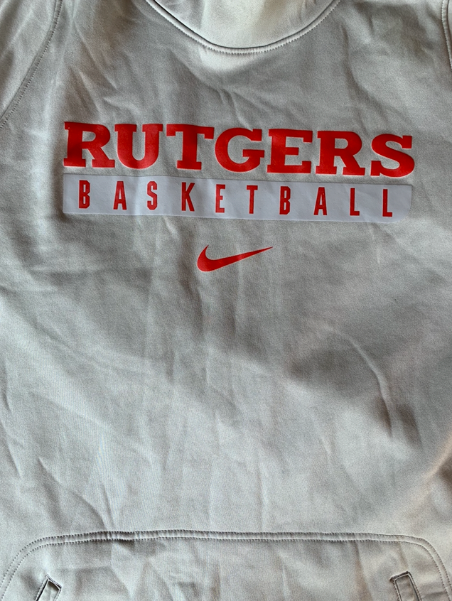 Deshawn Freeman Rutgers Team Issued Sweatshirt (Size XLT)