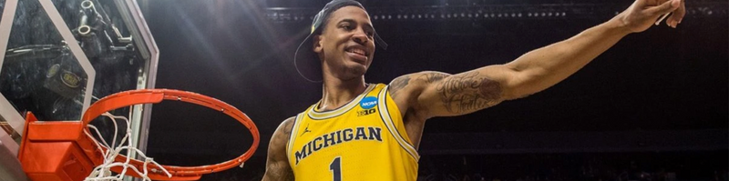Charles Matthews Michigan Player Issued Final Four Hat
