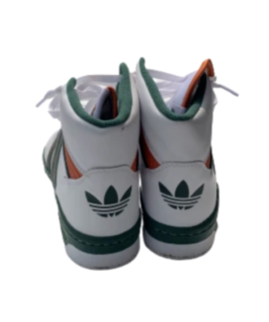 Chris McMahon Miami Hurricanes Exclusive Adidas Shoes (Size 11.5)