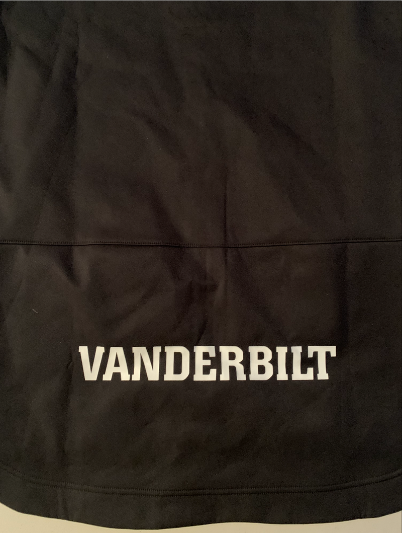 Simi Shittu Vanderbilt Basketball Nike Full Zip Jacket With Long Back (Size XLT)