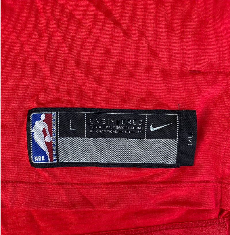 K.J. McDaniels Toronto Raptors Team-Issued Nike Workout Shirt (Size LT)
