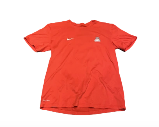 Lot of (2) Kendra Dahlke Arizona Nike T-Shirts With Number (Size M)