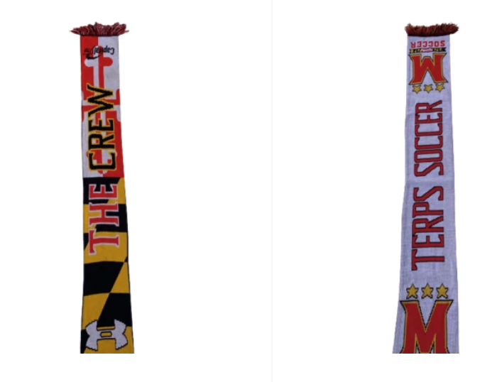 (2) Maryland Soccer Scarfs