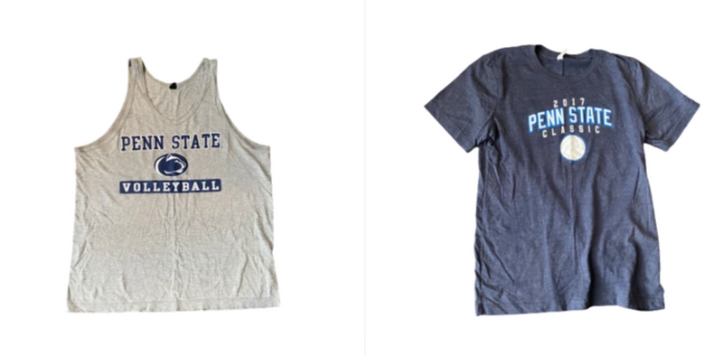 Haleigh Washington Penn State Volleyball Shirt & Tank-Top Set