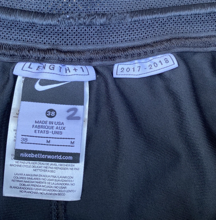 Matt Coleman Texas Basketball 2017-2018 Game Worn Shorts (Size M)