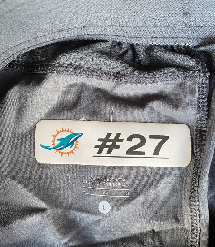 Miami Dolphins Team Issued Workout Shorts (Size L)