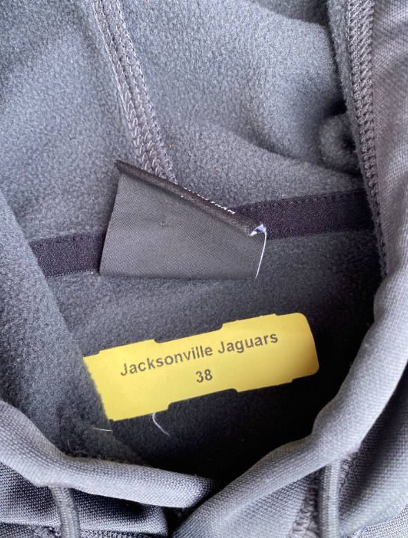 Jacksonville Jaguars Team Issued Crucial Catch Sweatshirt (Size L)