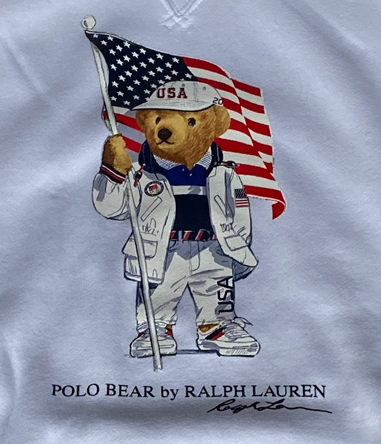 Charlie Buckingham Team USA 2020 Olympics Issued Polo "Bear" Hoodie (Size XL) - New with Tags