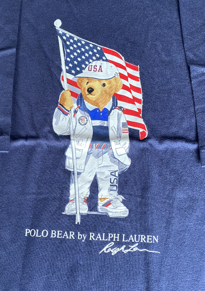 Charlie Buckingham Team USA 2020 Olympics Issued Polo "Bear" T-Shirt (Size XL) - New with Tags