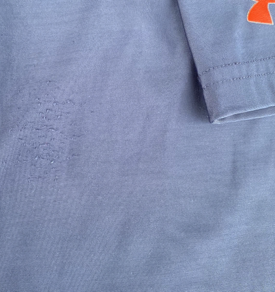 Jordyn Peters Auburn Football Team Issued 3/4 Sleeve Workout Shirt (Size L)