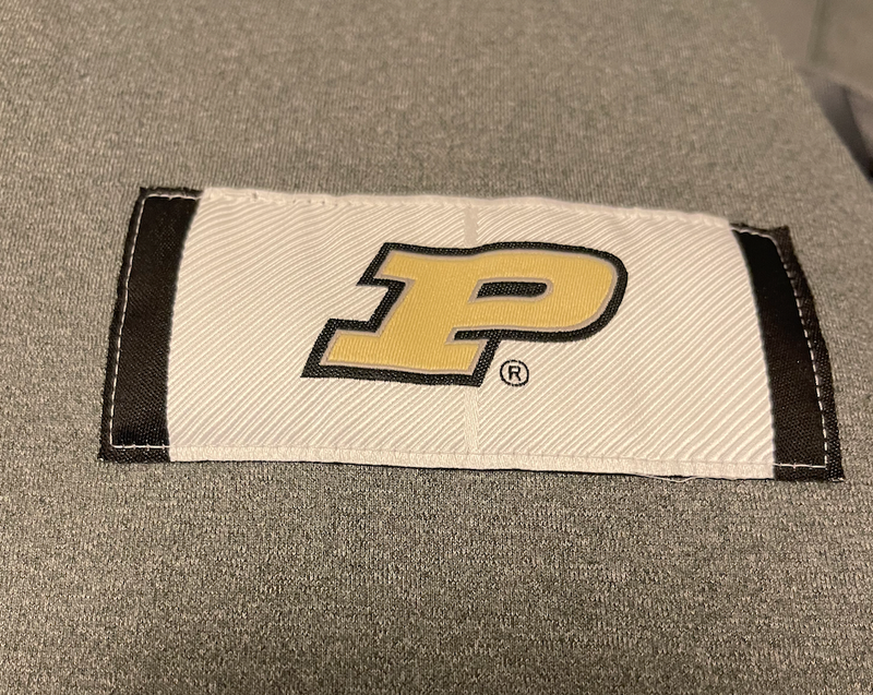 Marcellus Moore Purdue Football Team Exclusive Travel Sweatpants with Magnetic Bottoms (Size XL)