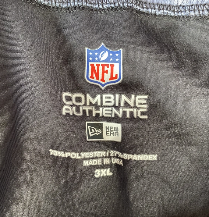 Rashawn Slater NFL Combine Compression Shorts (Size 3XL)