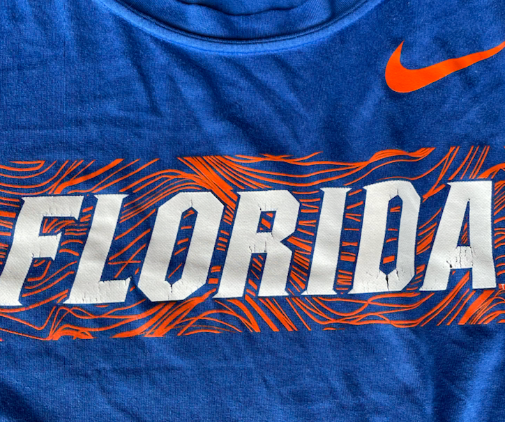 Kendyl Lindaman Florida Softball Team Issued Long-Sleeve Workout Shirt (Size L)
