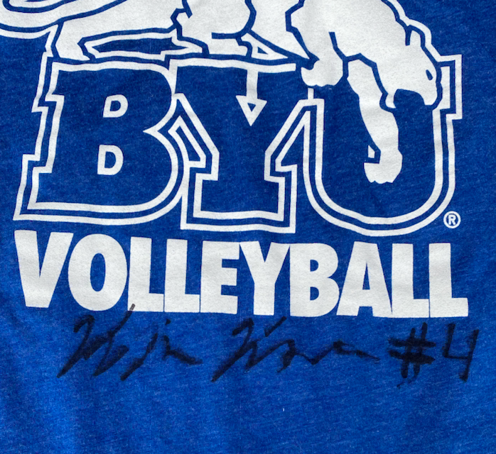 Kenzie Koerber BYU Volleyball SIGNED T-Shirt