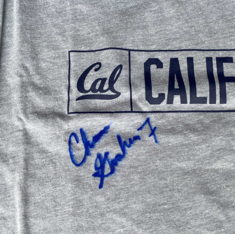 Chase Garbers Cal Football SIGNED Team Issued Shirt