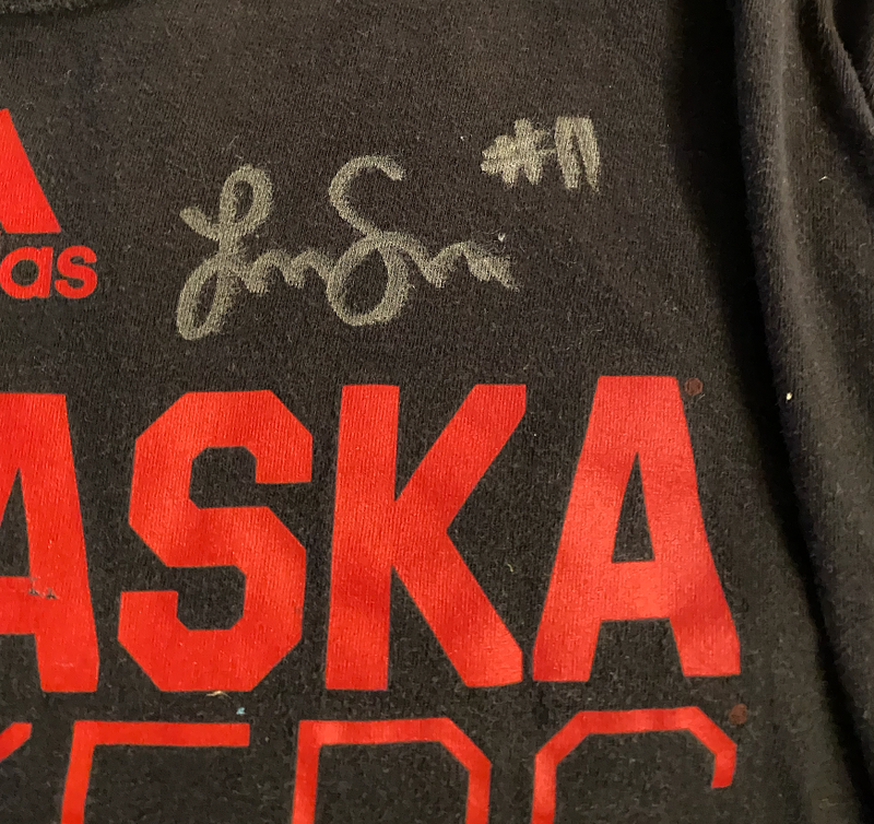 Lexi Sun Nebraska Volleyball SIGNED "Nebraska Huskers" Practice Shirt (Size L)