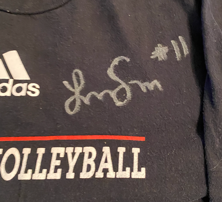 Lexi Sun Nebraska Volleyball SIGNED Player Exclusive "29029" Practice Shirt (Size L)