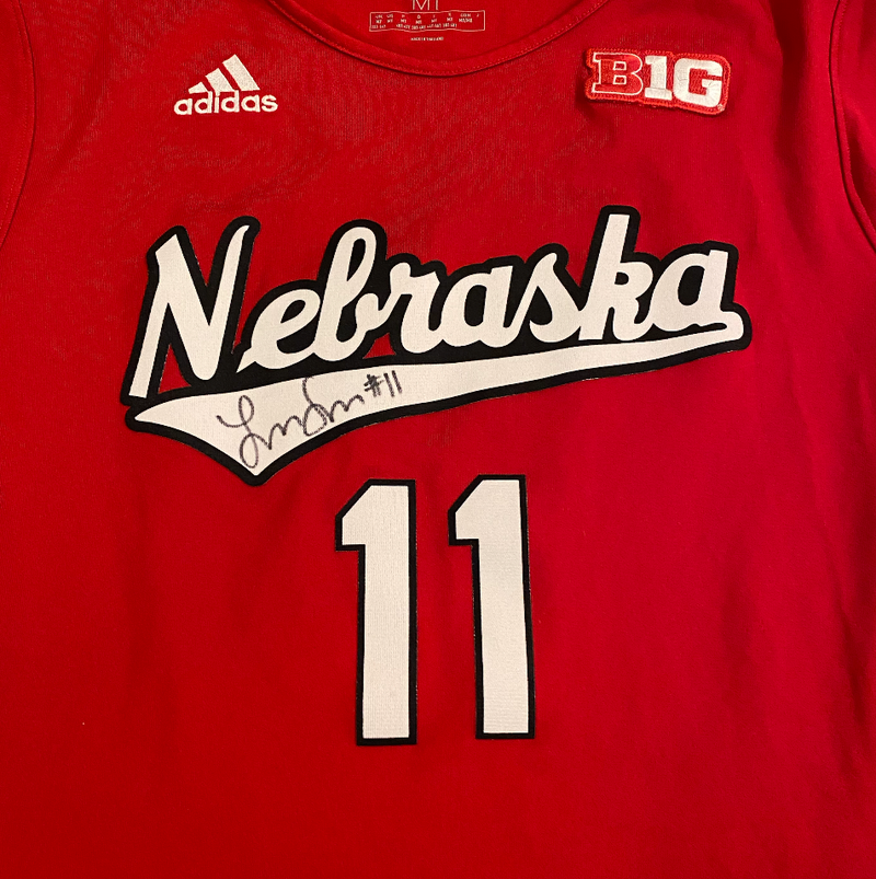 Lexi Sun Nebraska Volleyball SIGNED Game Worn 