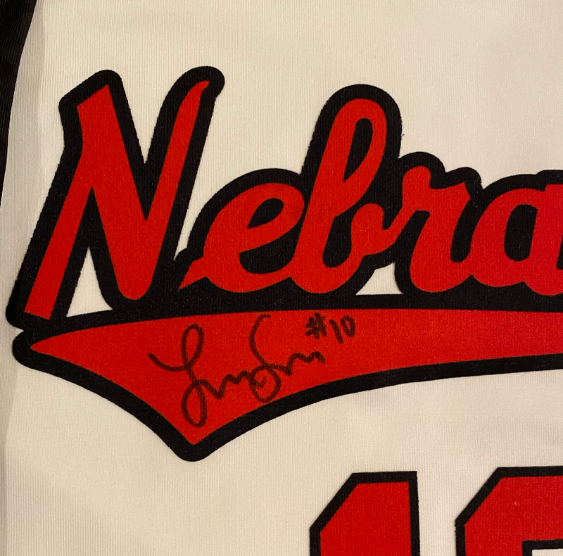 Lexi Sun Nebraska Volleyball SIGNED Game Worn 
