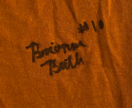 Brionne Butler Texas Volleyball SIGNED Exclusive Workout Shirt (Size XL)