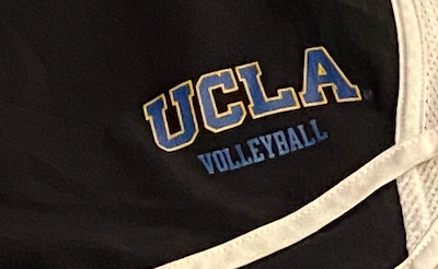 Mac May UCLA Volleyball Team Issued Set of (2) Training Shorts (Size Women&