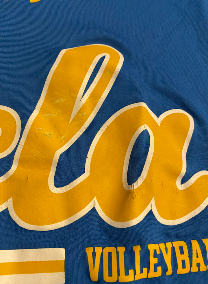 Mac May UCLA Volleyball SIGNED Practice Shirt (Size M)