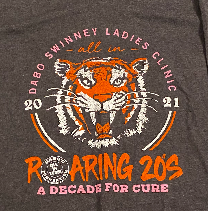 Will Swinney Clemson "Dabo Swinney Ladies Clinic - Roaring 20s" Foundation T-Shirt (Size Women&