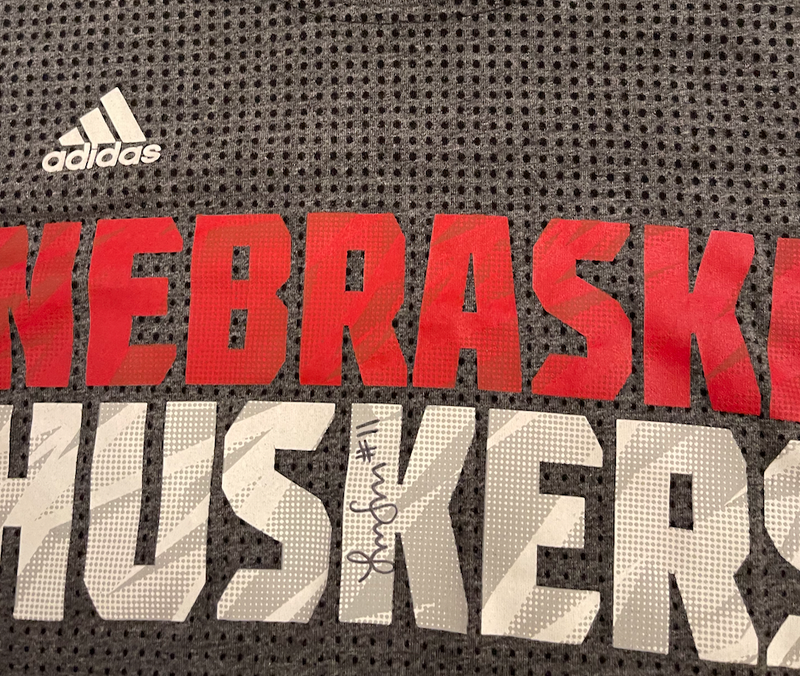 Lexi Sun Nebraska Volleyball SIGNED "NEBRASKA HUSKERS" Practice Shirt (Size L)