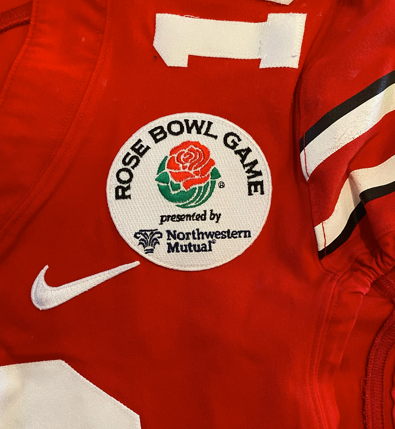 Jonathon Cooper Ohio State Football SIGNED Game Worn ROSE BOWL Jersey (January 1, 2019 vs. Washington)