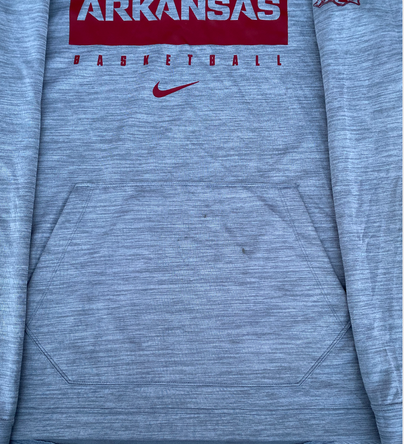 Emeka Obukwelu Arkansas Basketball Team Issued Travel Sweatshirt (Size XL)