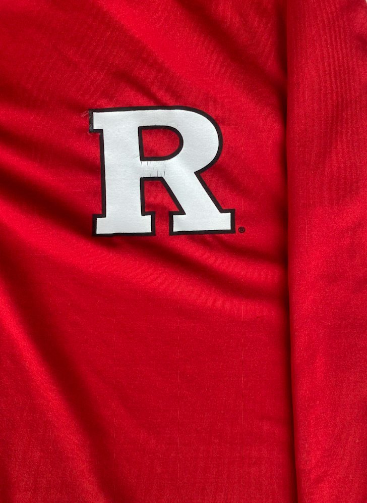 Lawrence Stevens Rutgers Football Team Issued Quarter-Zip Pullover (Size L)