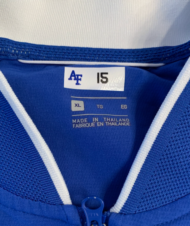 Abe Kinrade Airforce Basketball Team Issued Travel Jacket (Size XL)