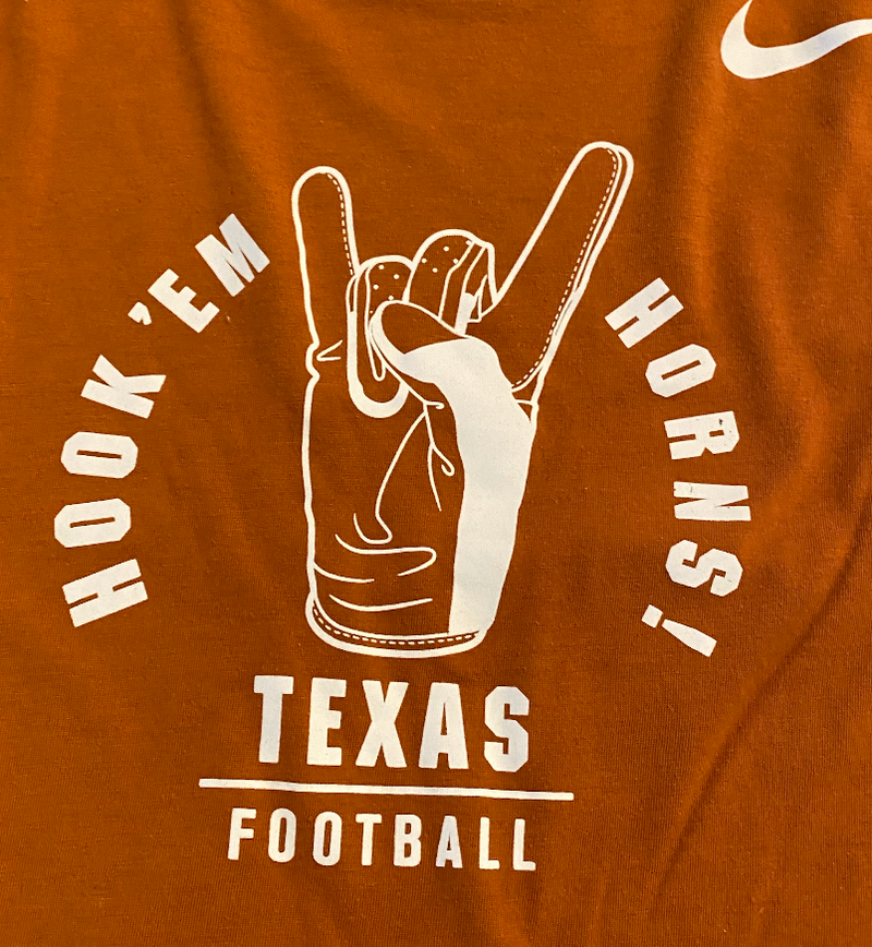 Cade Brewer Texas Football Team Issued Workout Shirt (Size 2XL)