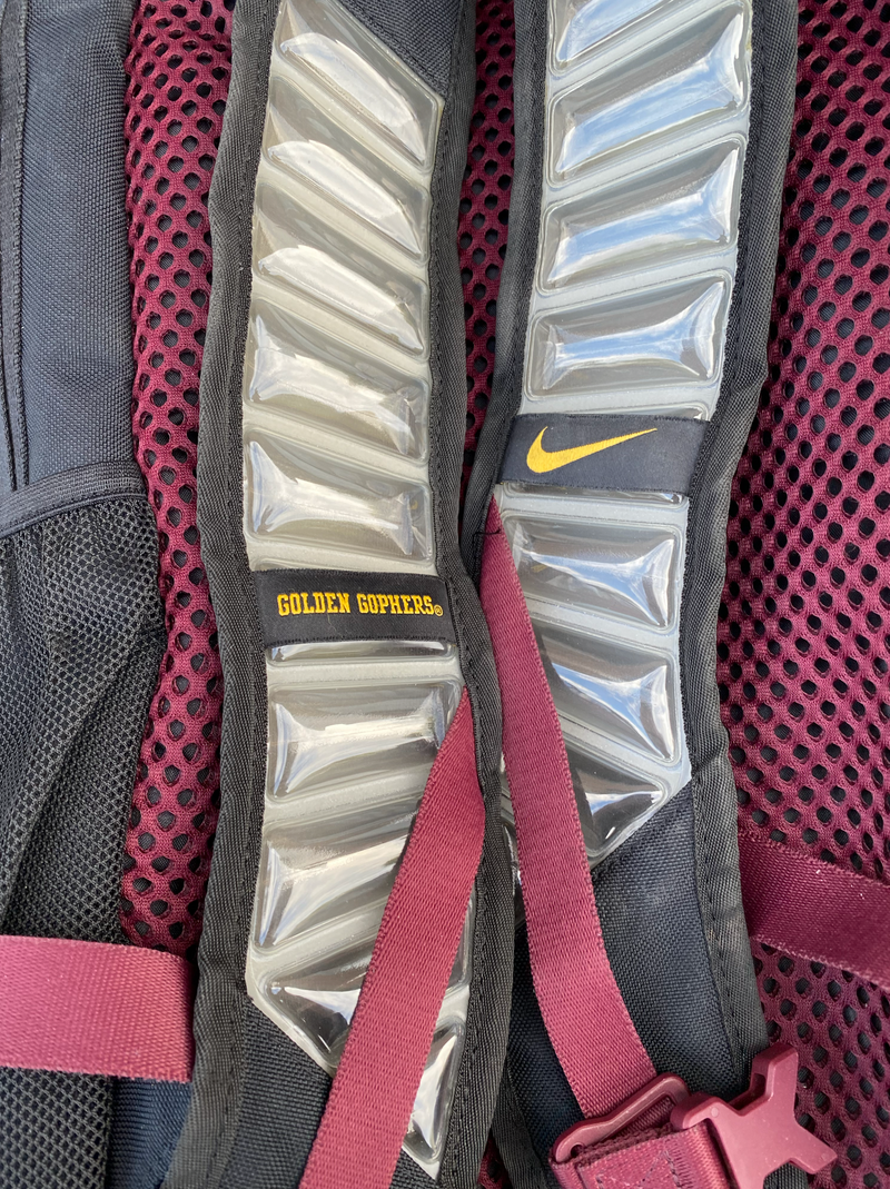 Sam Schlueter Minnesota Football Team Issued Travel Backpack
