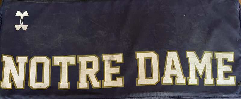 Nikola Djogo Notre Dame Basketball Team Exclusive Travel Duffel Bag / Large Backpack