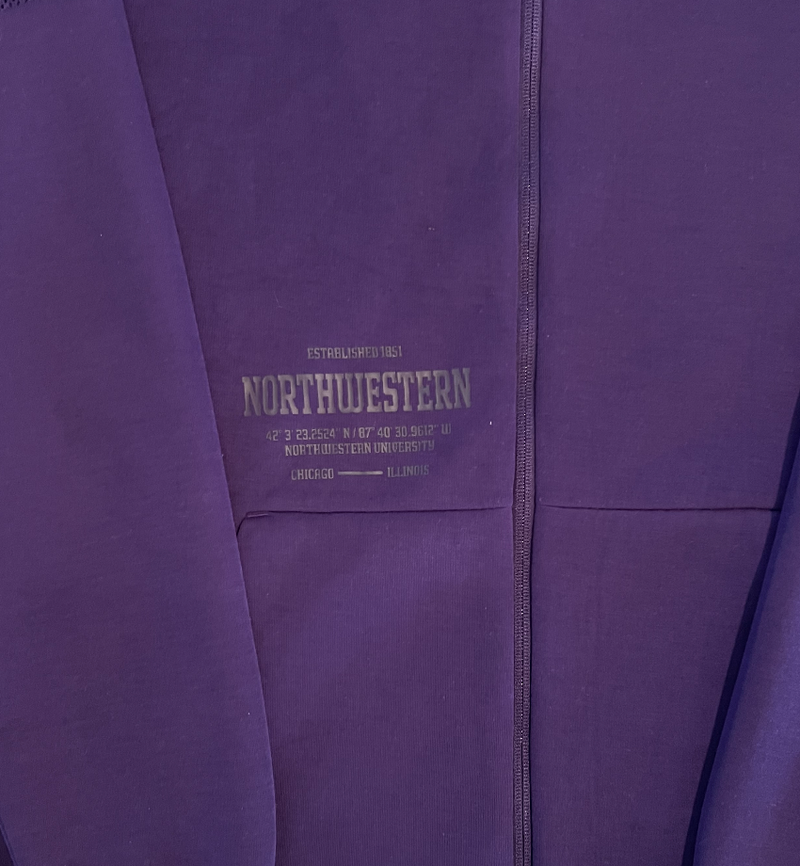 Ryan Deakin Northwestern Wrestling Team Issued Jacket (Size L)