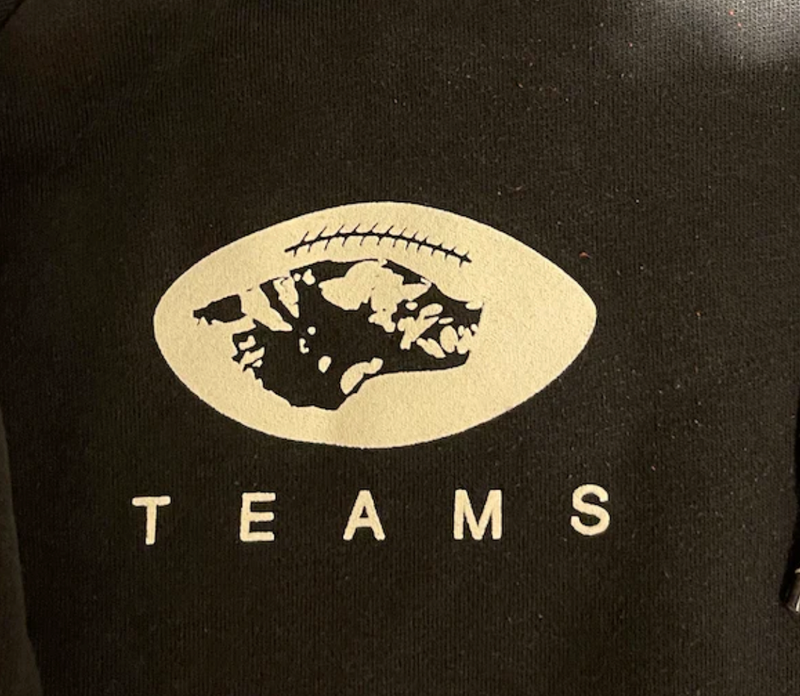 Adam Shibley Michigan Football Team Exclusive "TEAMS" Sweatshirt (Size 2XL)