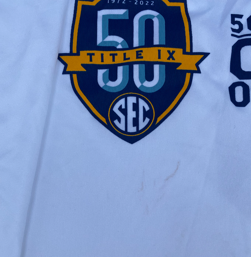 Garrett Milchin Florida Baseball Team Issued SEC Batting Practice Shirt with Number on Back (Size XL)